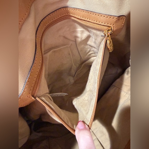 MCM Visetos Cognac Bag - Picture 4 of 11